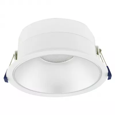 encastre cristal eco-m, 150mm, 18w, 1800lm, 4k, pas de gradation, blanc (800452)
