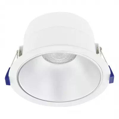 encastre cristal eco-m, 200mm, 24w, 2400lm, 4k, pas de gradation, blanc (800456)