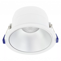 encastre cristal eco-m, 200mm, 24w, 2400lm, 4k, pas de gradation, blanc (800456)
