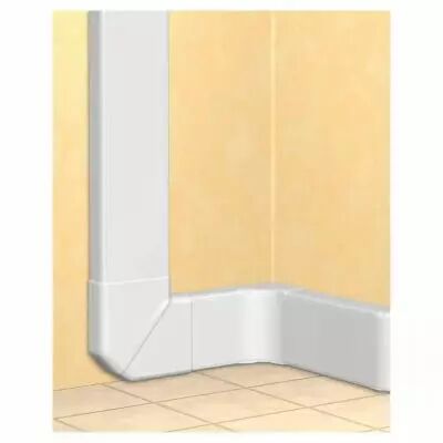 goulotte 1 compartiment 50x150mm dlp monobloc - blanc (010465)