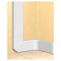 goulotte 1 compartiment 50x150mm dlp monobloc - blanc (010465)