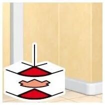 angle extérieur pour goulottes dlp monobloc 50x150mm ou 50x195mm - blanc (010635)