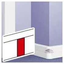 joint de couvercle largeur 130mm pour goulottes dlp monobloc - blanc (010804)