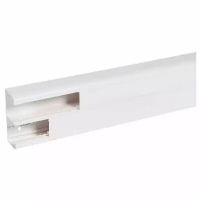 goulotte 2 compartiments � clippage direct 50x130mm mosaic de longueur 2,5m (011022)