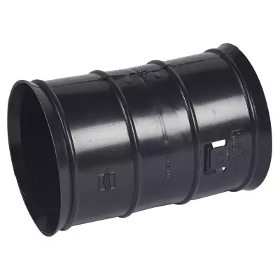 manchon noir ip54 pour conduit tube pour canalisation �90mm (01504)