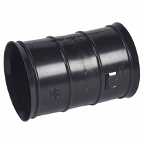 manchon noir ip54 pour conduit tube pour canalisation ø90mm (01504)