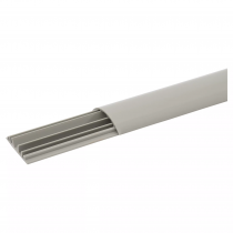 passage de plancher 3 compartiments 50x12mm - gris ral7030 (030092)