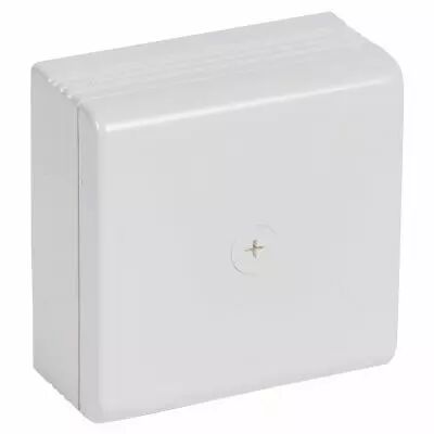 bo�te de d�rivation saillie 75x75x35mm pour moulure dlplus - blanc (030316)