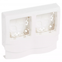 cadre saillie 2 postes pour pose le long moulures dlplus hauteur 16mm (031416)