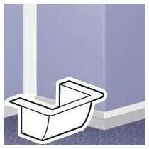 adaptateur de cadre mosaic pour pose en bout de moulure dlplus 32x20mm (031646)