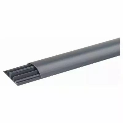passage de plancher 4 compartiments 92x20mm - gris anthracite ral7016 (032800)