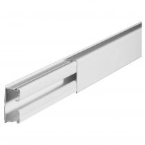 moulure dlplus 40x20mm 1 compartiment longueur 3m - blanc (033343)