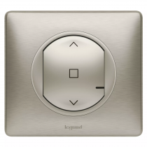 commande sans fil pour inter volet roulant connecté céliane with netatmo -titane (067647)