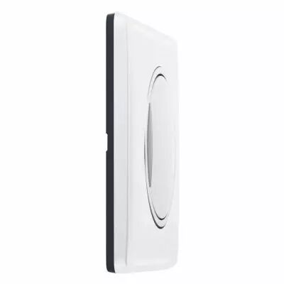 interrupteur variateur connect� c�liane with netatmo sans neutre 300w - blanc (067721)