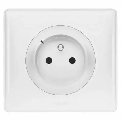 prise de courant connect�e c�liane with netatmo 16a 3680w - blanc (067725)