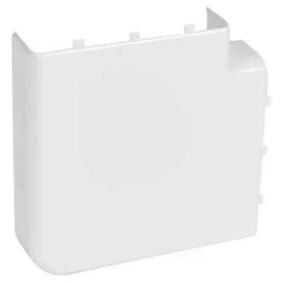 angle plat 90� goulotte � clippage direct mosaic 50x180mm -blanc antimicrobien (075724)