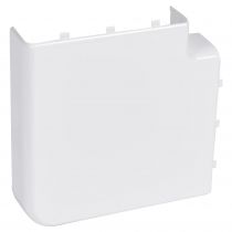 angle plat 90° goulotte à clippage direct mosaic 50x180mm -blanc antimicrobien (075724)