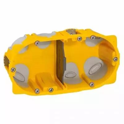 bo�te multipostes ecobatibox 2 postes ou 4 � 5 modules - profondeur 50mm (080032)
