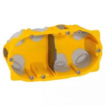 boîte multipostes ecobatibox 2 postes ou 4 à 5 modules - profondeur 50mm (080032)