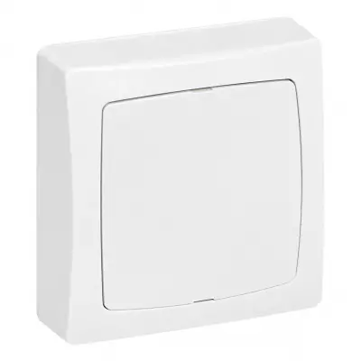 bo�te de d�rivation et sortie de c�ble appareillage saillie - blanc (097624)