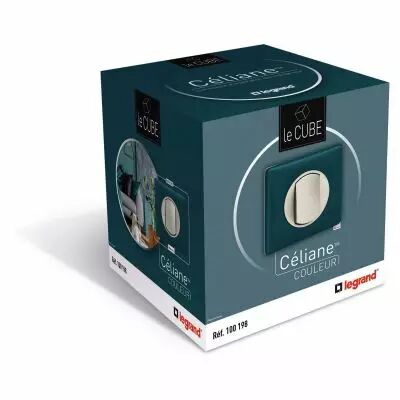 cube c�liane  les couleurs  40 prises surface + 10 inters blanc/titane + plaques (100198)