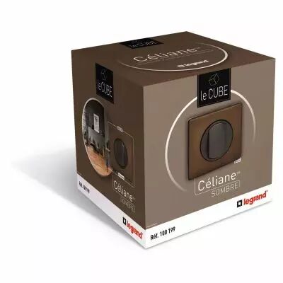 cube c�liane  les couleurs  40 prises surface +10 inters blanc/graphite +plaques (100199)