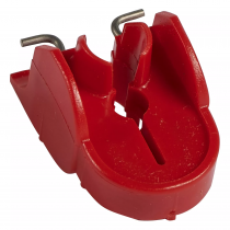 support pour 1 cadenas ø5mm ou ø6mm pour appareils modulaires (406303)