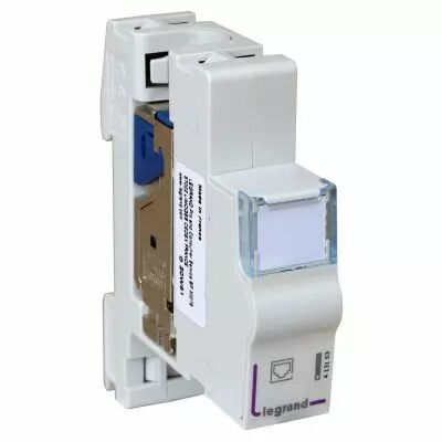 module de brassage blind�e cat.6 stp - pour coffret de communication � �quiper (413103)