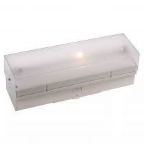 baes standard - fluorescent 8 w - non permanent - 280 lm - 1h - ip41/ik07 (lum10208)