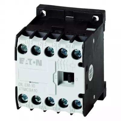 contacteur de puissance, 3p+1f, 4kw/400v/ac3 (051786)