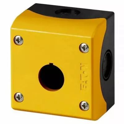bo�tier � monter en saillie, jaune, 1 emplacement de montage (216536)