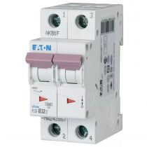 disjoncteur modulaire pls6, 2p, 32a ,6ka (en 60898), courbe d (242906)