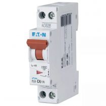 disjoncteur modulaire, 1p+n, 25a, courbe c, 4,5ka (en 60898) (264748)