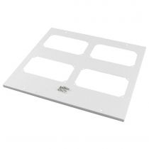 panneau haut, flasque f3a, lxp=600x400mm, ip55 (284319)