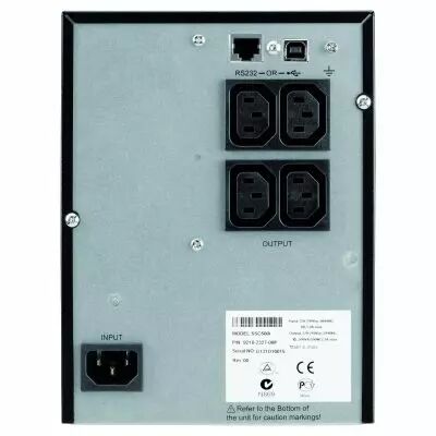 onduleur 5sc tour, 1ph, line-interactive, 500va, 350w, sortie 4 (c13) (5sc500i)