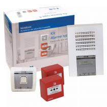 type 4 - kit type 4 radio composé d'une centrale type 4, de 2 dm, 1 ds et 1 dl (nug30997)