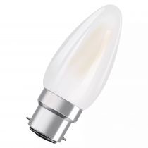 osram led fil clb40 dépolie 827 b22 4w 470lm verre (4058075439771)