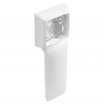 cadre simple appareillage saillie legrand - pour plinthe keva 80x20mm - blanc (11851)