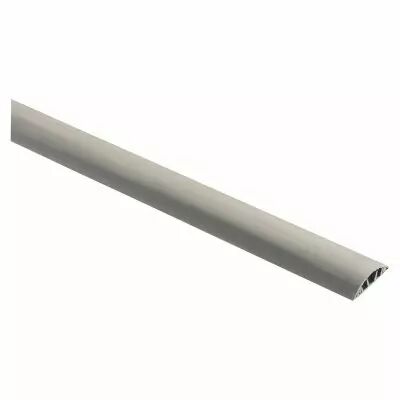 passage de plancher 75x18mm-fond+couvercle-3 compartiments-longueur 2m-gris 7030 (12026)