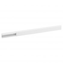 goulotte distribution viadis 32x16mm-fond+couvercle-1 compart-longueur 2m-blanc (16240)