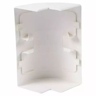 angle ext�rieur non variable - pour goulotte logix 45 130x50mm - blanc artic (68008)