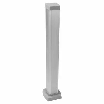 colonnette 1 compartiment logix 0,68m aluminium (pw32316)