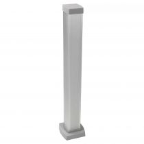 colonnette 1 compartiment logix 0,68m aluminium (pw32316)