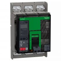 compact ns1250n - disjoncteur - micrologic 2.e 1250a - 3p - 50ka - fixe - manuel (c125n32efm)