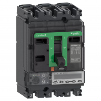 compact nsx250r - disjoncteur - micrologic 6.2e 160a - 3p3d - 200ka - fixe (c25r36e160)