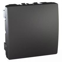 unica graphite obturateur 2 modules (mgu9.866.12)