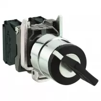 harmony xb4 - bouton à clé 3131a - ø22 - 2 pos fix - retr g - 1f - vis étrier (xb4bg2120)