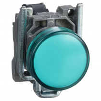 harmony xb4 - voyant lumineux del - ø22 - vert - 120v - vis étrier (xb4bvg3)