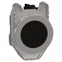 harmony xb4 - bouton poussoir à impulsion - flush - noir - 1f - vis étrier (xb4fa21)