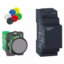 harmony pack sans pile & sans fil - ø22 - récepteur non programmable 24vcc (xb5rfb01)